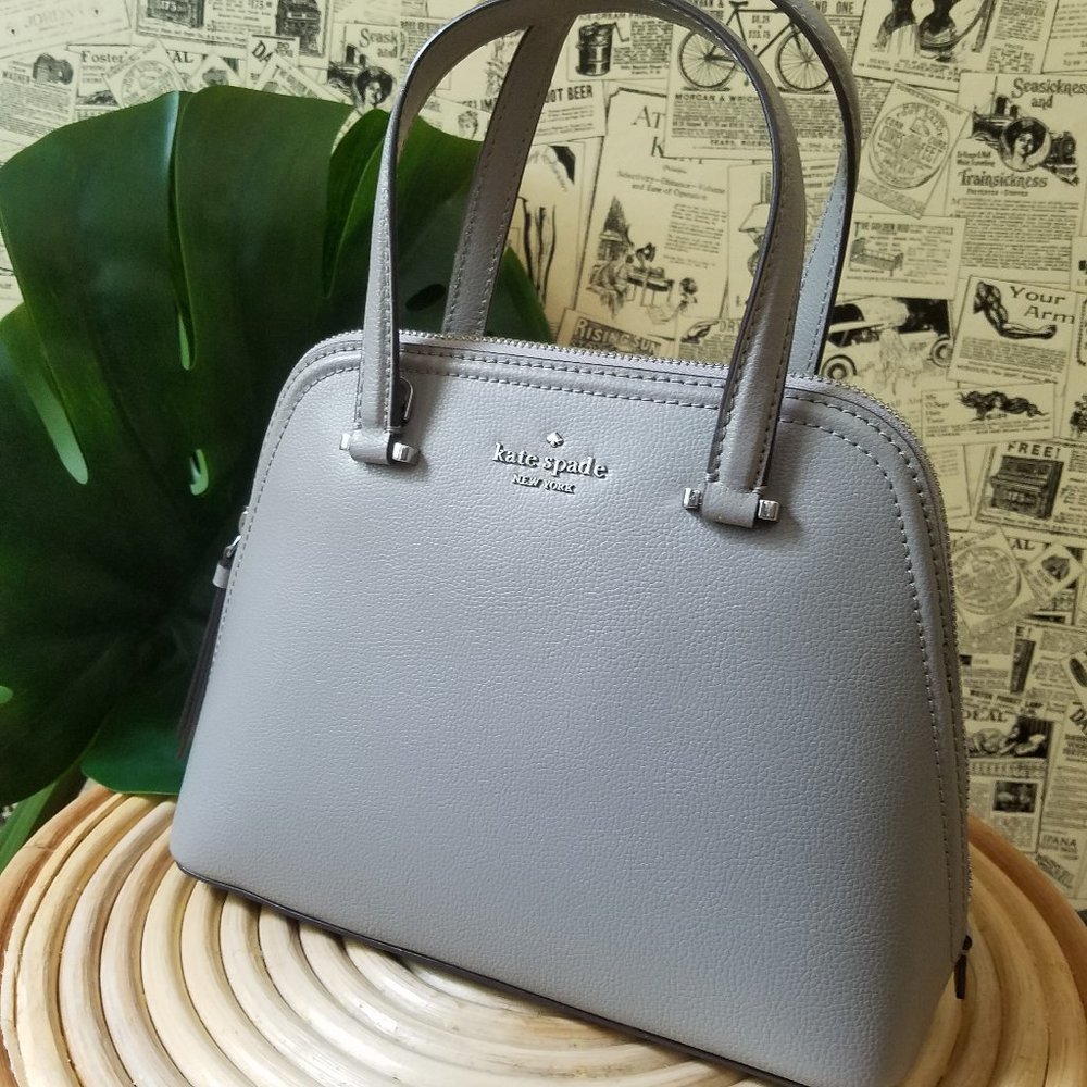 Patterson Drive Small Dome Satchel Kate Spade Gray - Picture 13 of 13